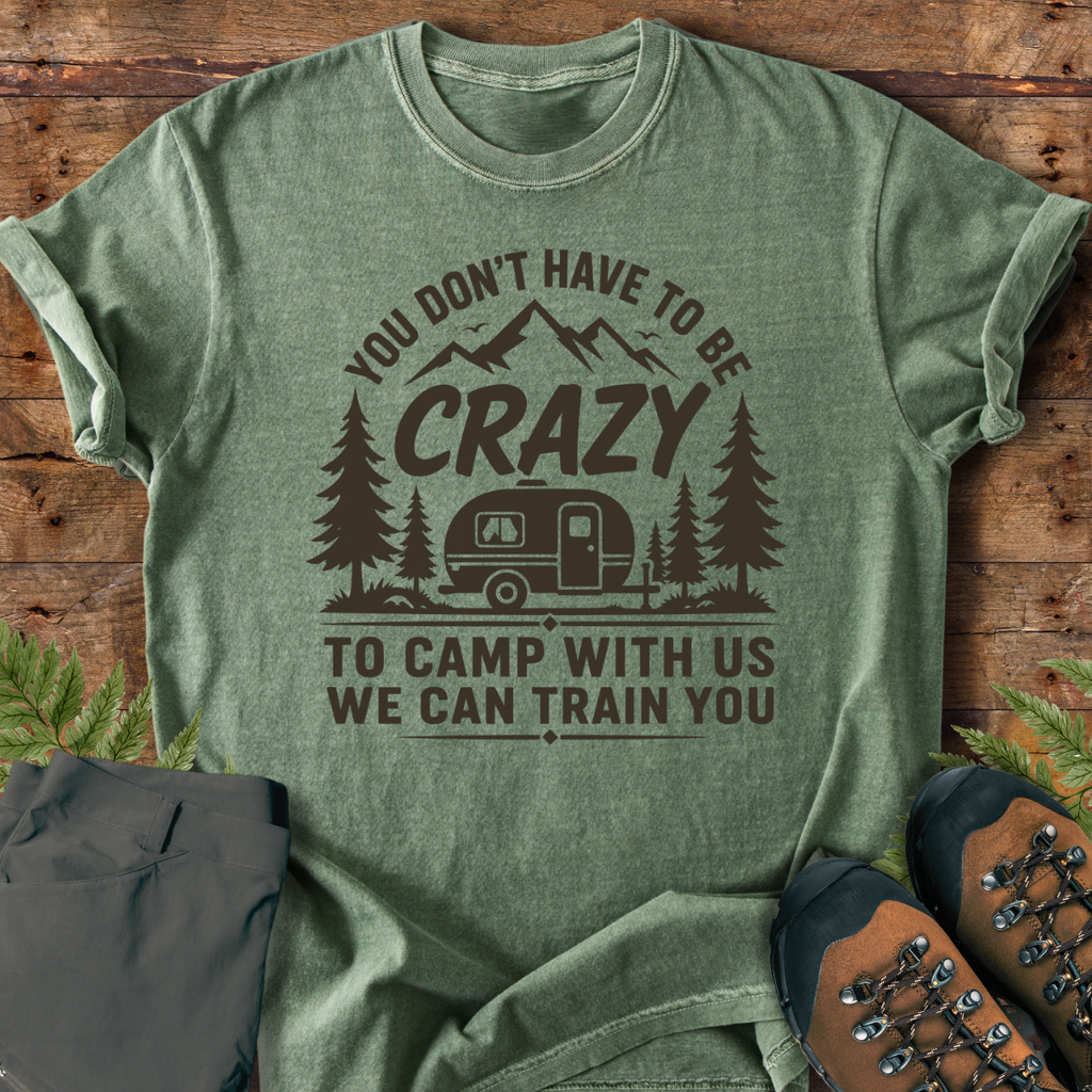 Crazy Camp Trainer T-Shirt