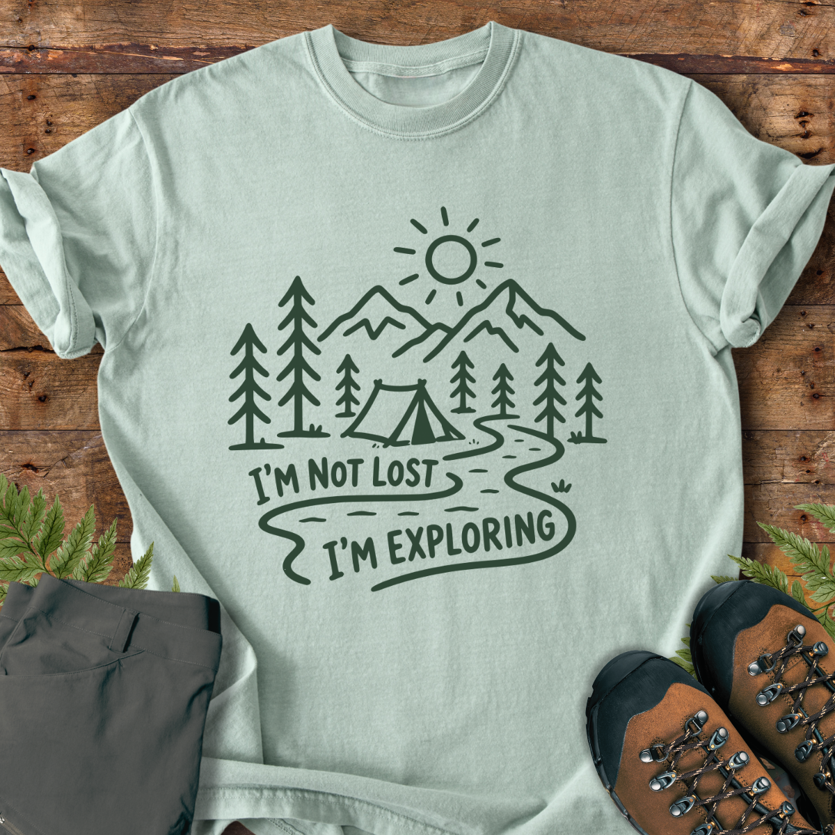 Not Lost Exploring T-Shirt