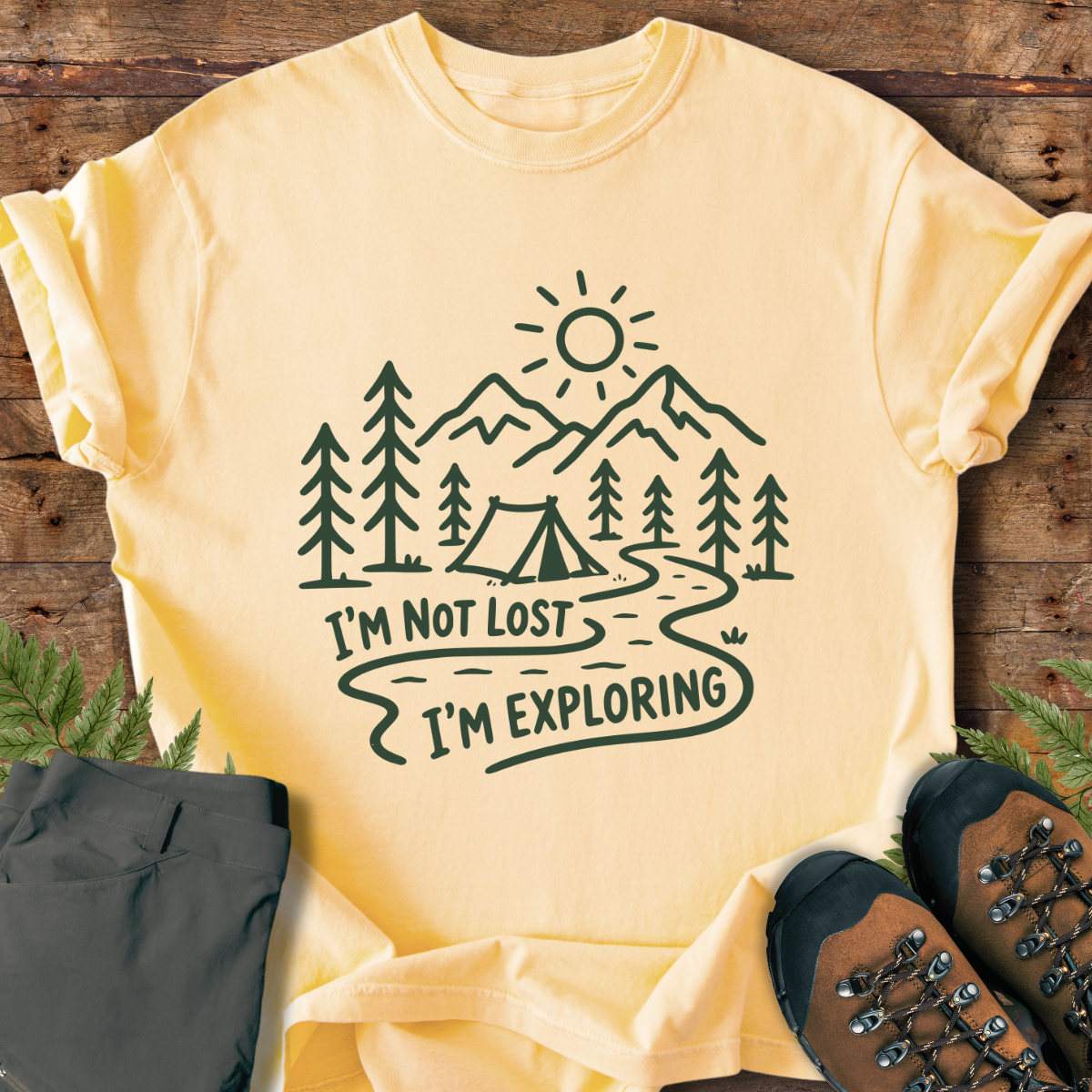 Not Lost Exploring T-Shirt