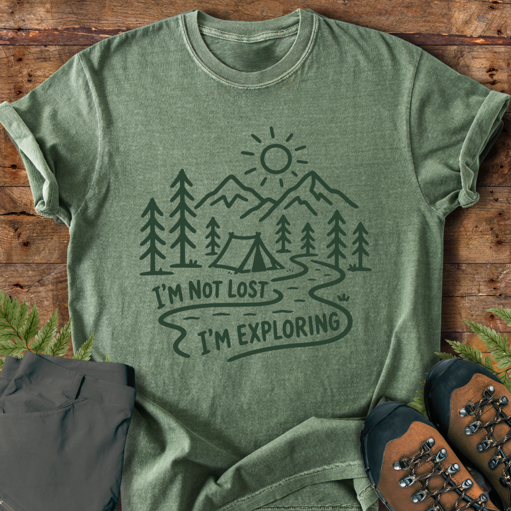 Not Lost Exploring T-Shirt