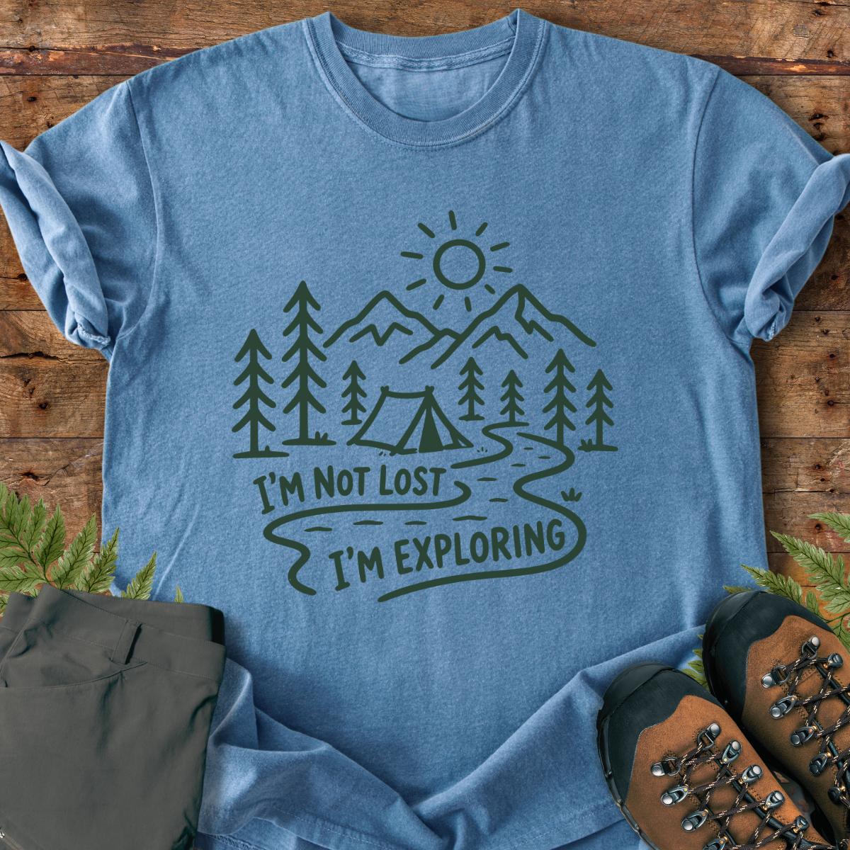 Not Lost Exploring T-Shirt