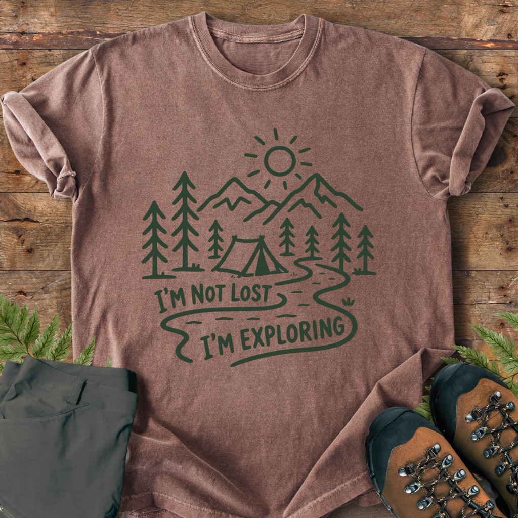 Not Lost Exploring T-Shirt