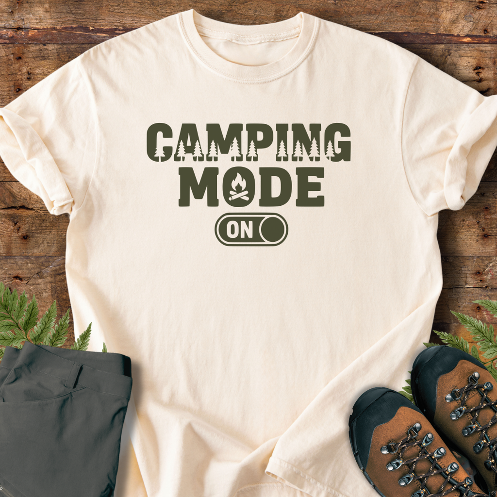 Camp Mode On T-Shirt