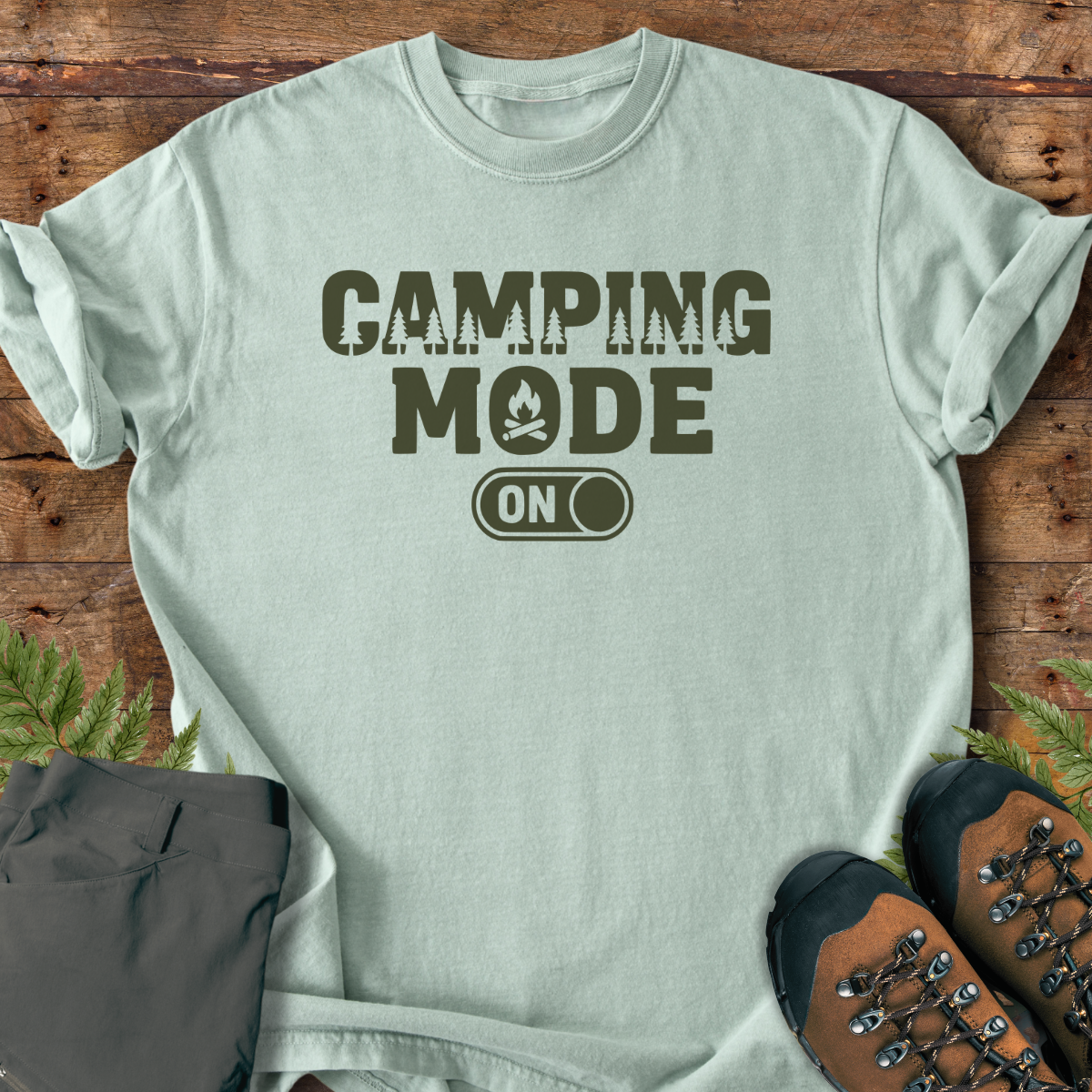 Camp Mode On T-Shirt