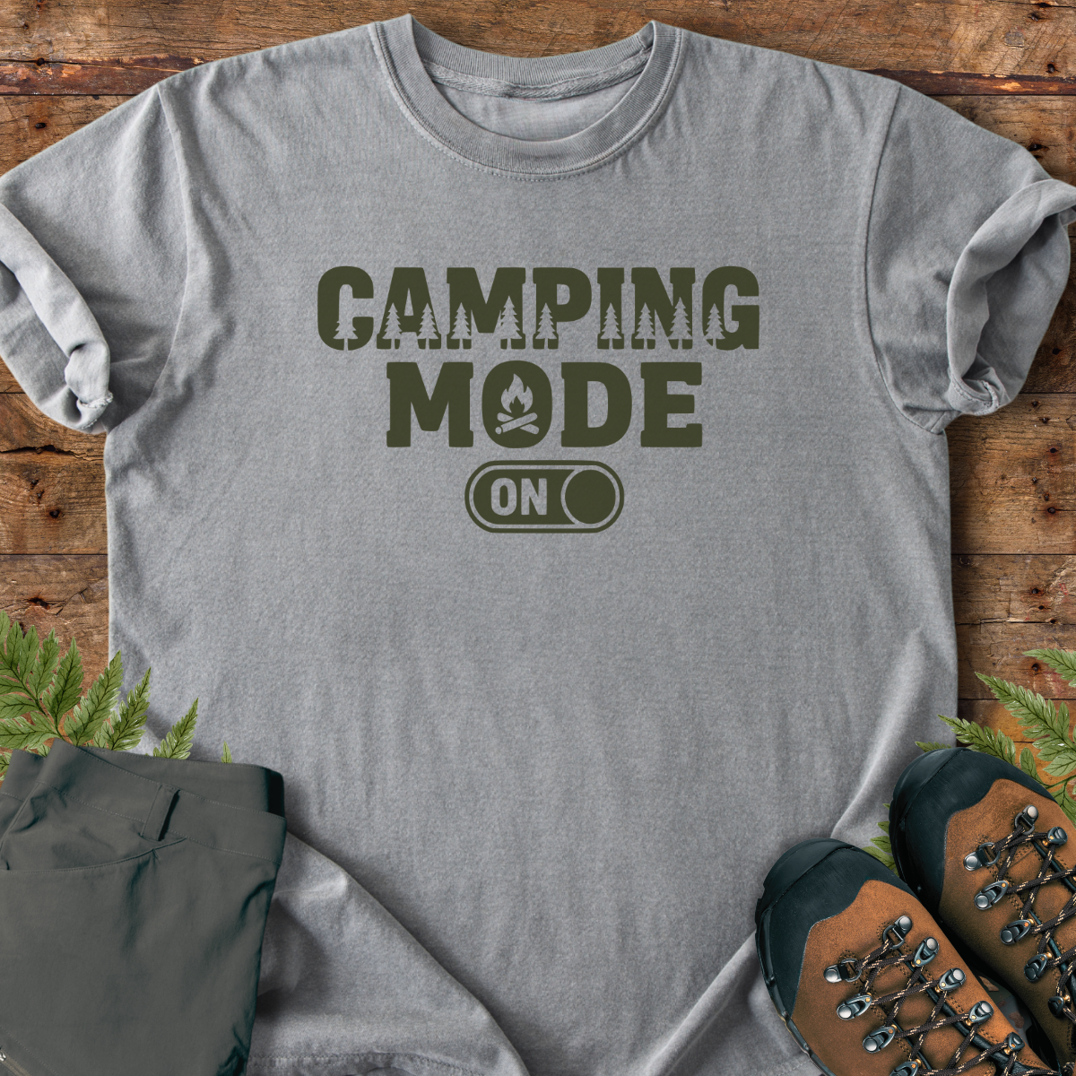 Camp Mode On T-Shirt